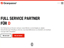 Tablet Screenshot of granpasso.de